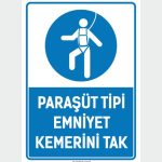 Paraşüt Tipi Emniyet Kemerini Tak
