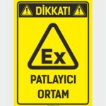 Dikkat! Patlayıcı Ortam