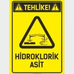 Tehlike! Hidroklorik Asit