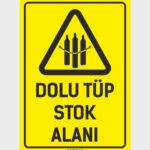 Dolu Tüp Stok Alanı